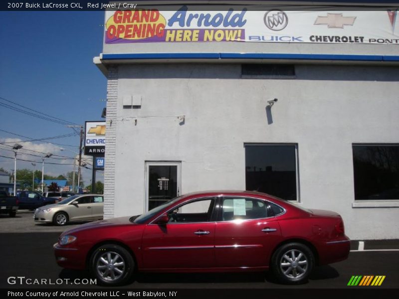 Red Jewel / Gray 2007 Buick LaCrosse CXL