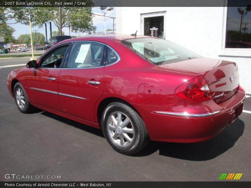 Red Jewel / Gray 2007 Buick LaCrosse CXL
