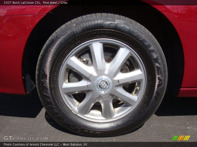 Red Jewel / Gray 2007 Buick LaCrosse CXL