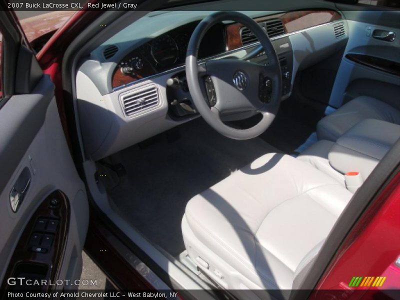 Red Jewel / Gray 2007 Buick LaCrosse CXL