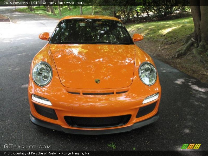 Orange / Black w/Alcantara 2010 Porsche 911 GT3