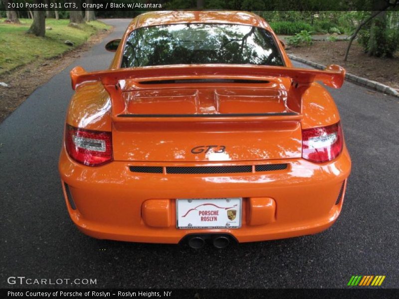 Orange / Black w/Alcantara 2010 Porsche 911 GT3