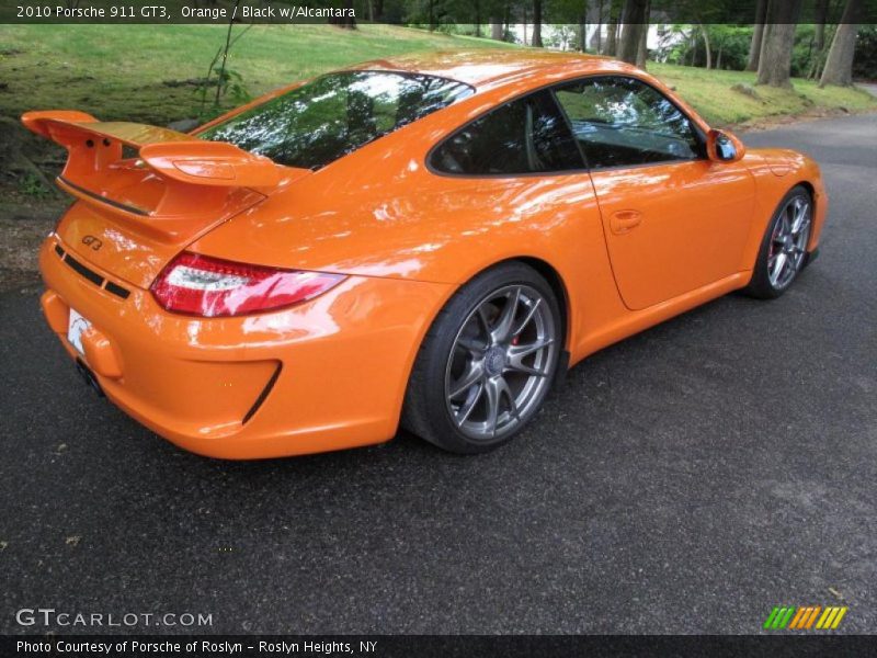 Orange / Black w/Alcantara 2010 Porsche 911 GT3