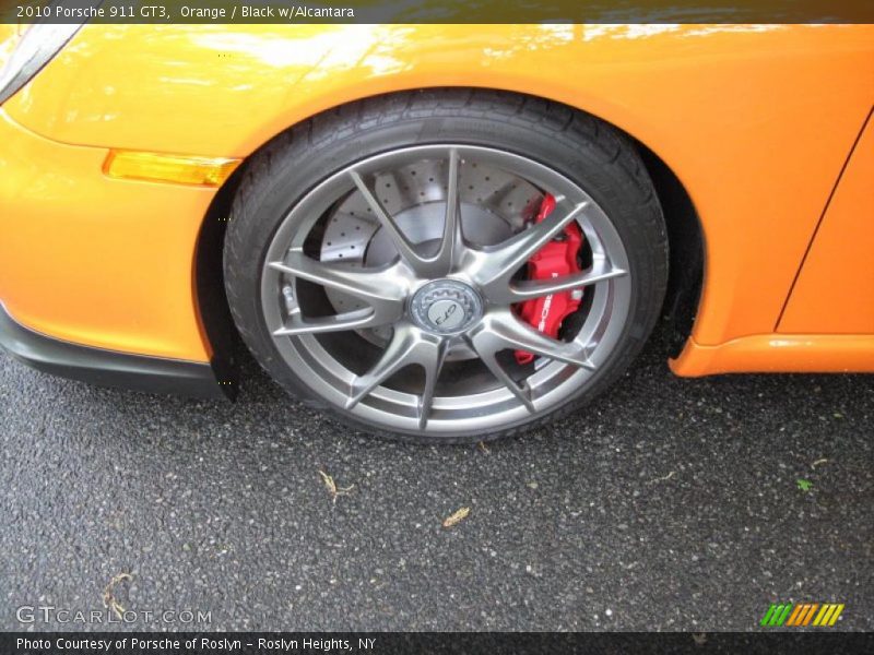 Orange / Black w/Alcantara 2010 Porsche 911 GT3