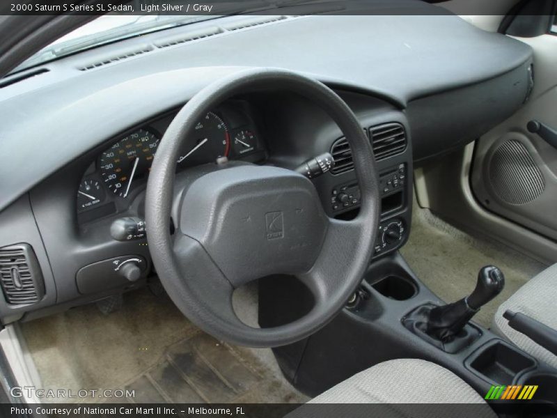 Light Silver / Gray 2000 Saturn S Series SL Sedan