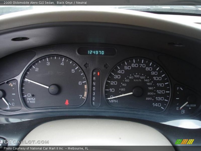Black Onyx / Neutral 2000 Oldsmobile Alero GLS Sedan