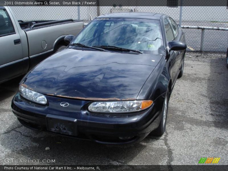 Onyx Black / Pewter 2001 Oldsmobile Alero GL Sedan