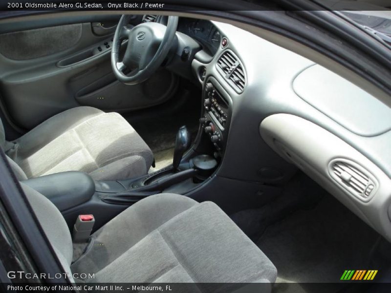 Onyx Black / Pewter 2001 Oldsmobile Alero GL Sedan