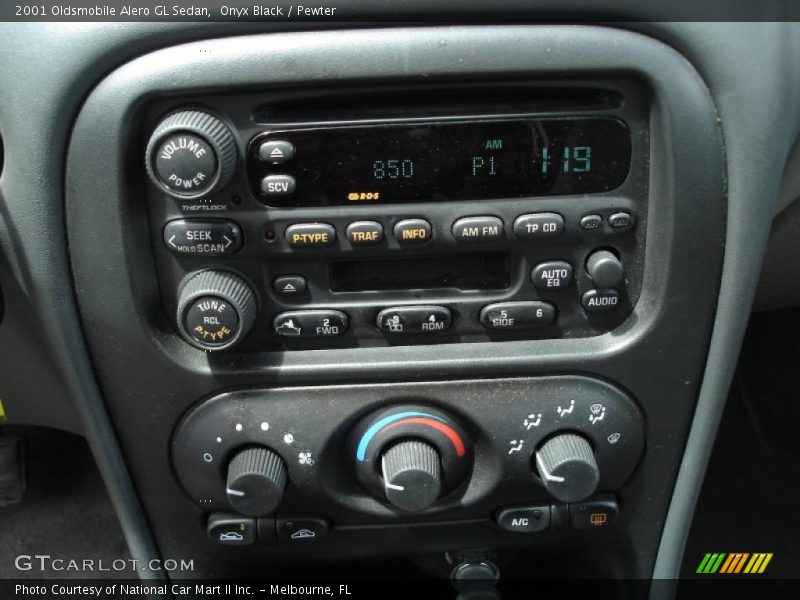 Onyx Black / Pewter 2001 Oldsmobile Alero GL Sedan