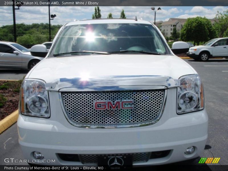 Summit White / Ebony 2008 GMC Yukon XL Denali AWD