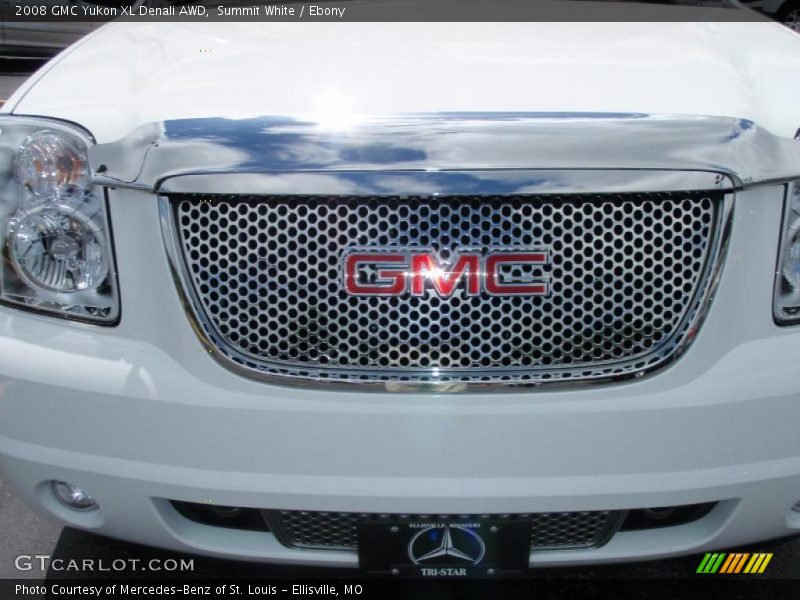 Summit White / Ebony 2008 GMC Yukon XL Denali AWD