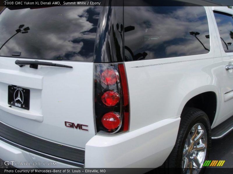 Summit White / Ebony 2008 GMC Yukon XL Denali AWD