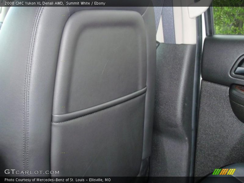 Summit White / Ebony 2008 GMC Yukon XL Denali AWD