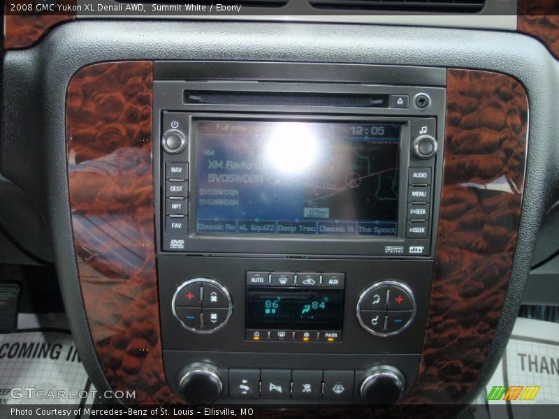 Summit White / Ebony 2008 GMC Yukon XL Denali AWD