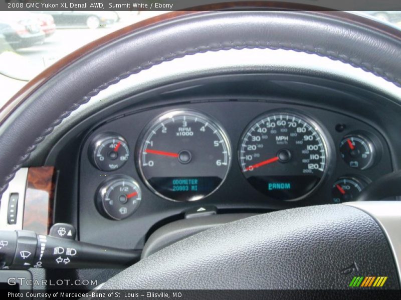 Summit White / Ebony 2008 GMC Yukon XL Denali AWD