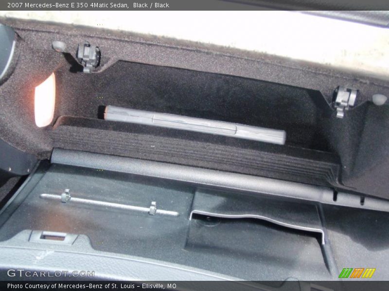 Black / Black 2007 Mercedes-Benz E 350 4Matic Sedan
