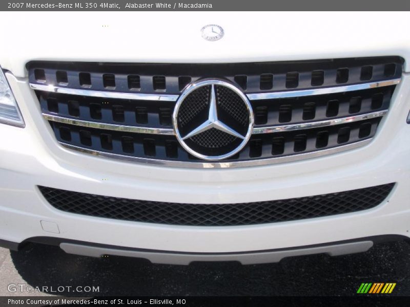 Alabaster White / Macadamia 2007 Mercedes-Benz ML 350 4Matic