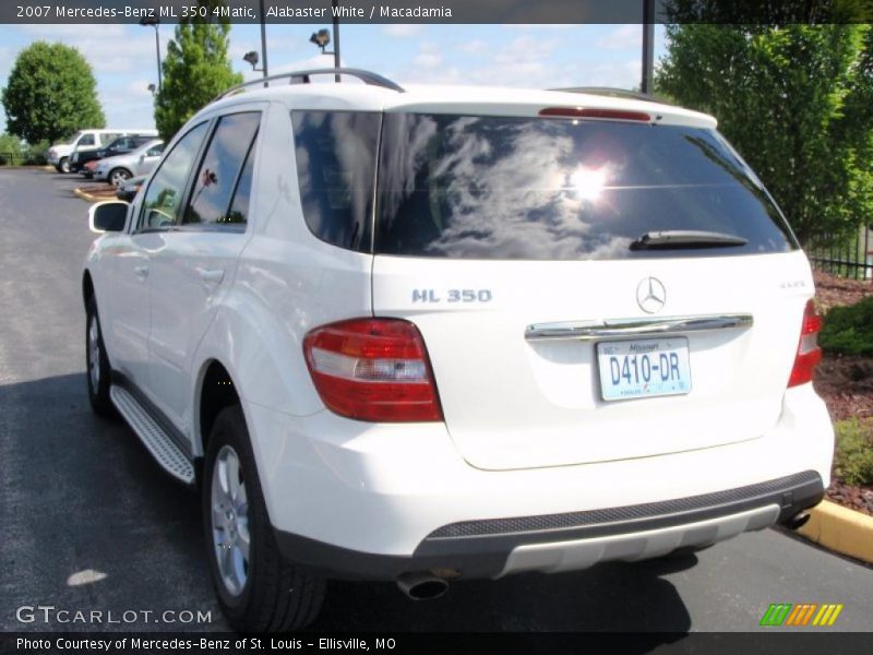 Alabaster White / Macadamia 2007 Mercedes-Benz ML 350 4Matic