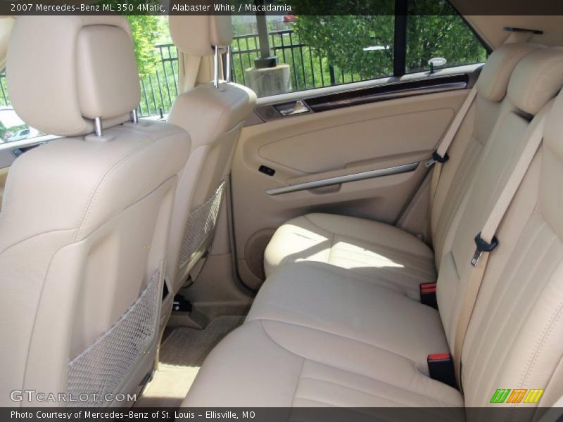 Alabaster White / Macadamia 2007 Mercedes-Benz ML 350 4Matic