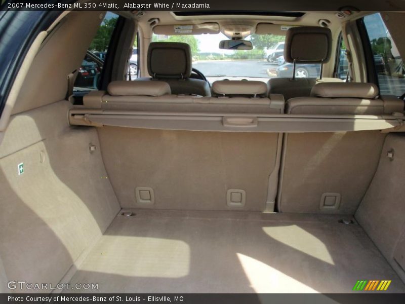 Alabaster White / Macadamia 2007 Mercedes-Benz ML 350 4Matic