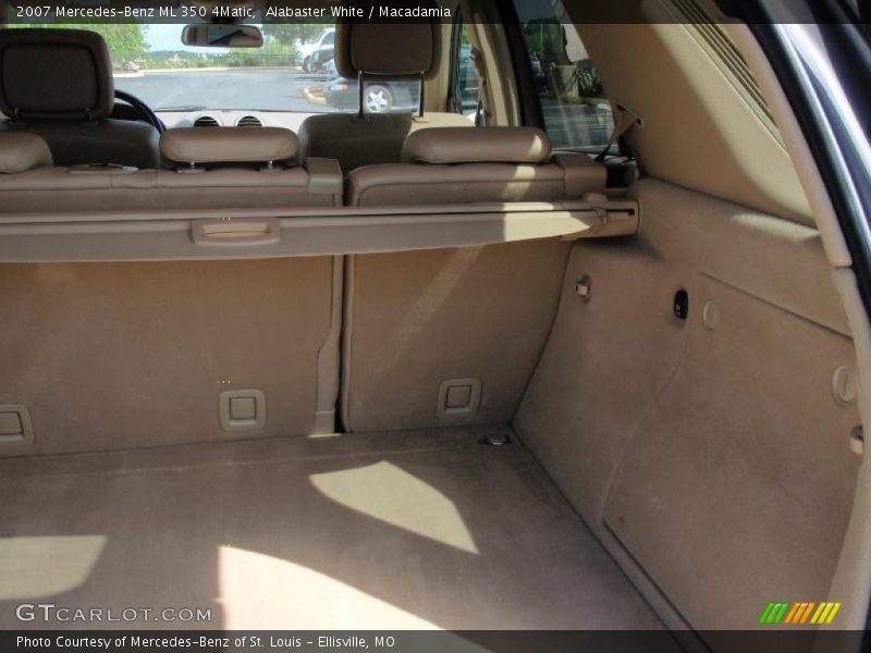 Alabaster White / Macadamia 2007 Mercedes-Benz ML 350 4Matic