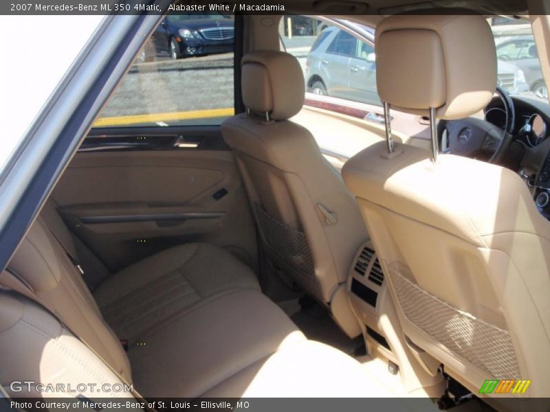 Alabaster White / Macadamia 2007 Mercedes-Benz ML 350 4Matic