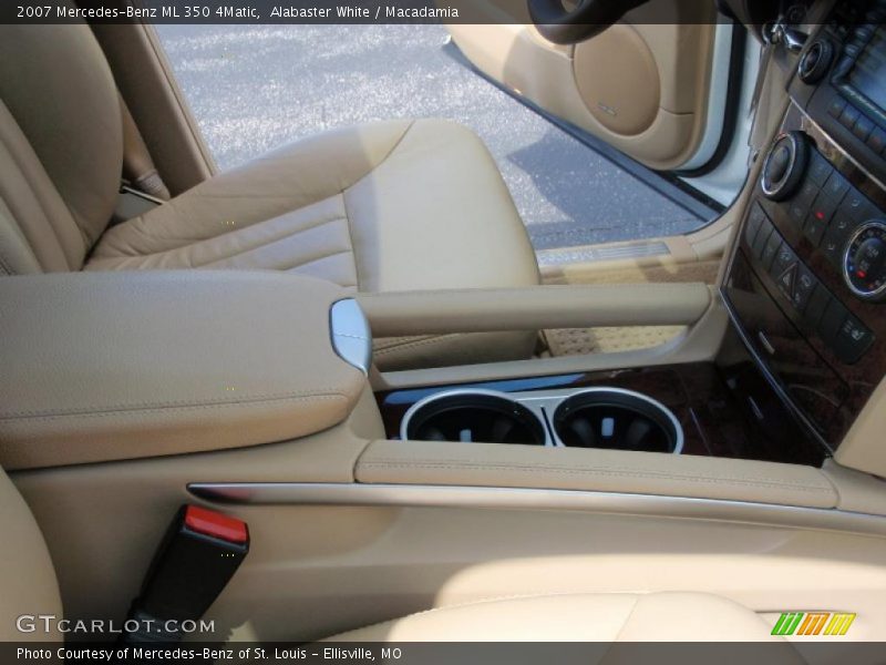 Alabaster White / Macadamia 2007 Mercedes-Benz ML 350 4Matic