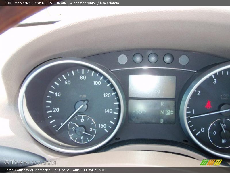 Alabaster White / Macadamia 2007 Mercedes-Benz ML 350 4Matic