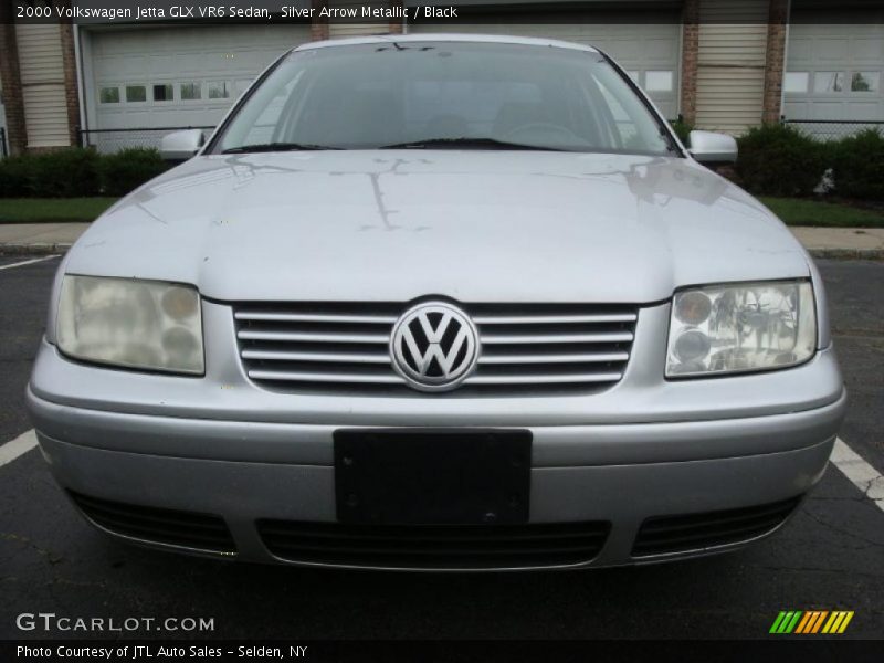 Silver Arrow Metallic / Black 2000 Volkswagen Jetta GLX VR6 Sedan