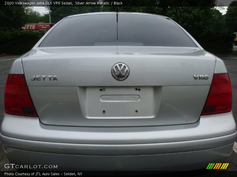 Silver Arrow Metallic / Black 2000 Volkswagen Jetta GLX VR6 Sedan