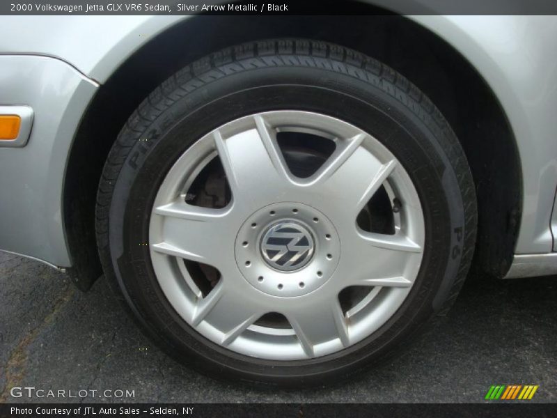 Silver Arrow Metallic / Black 2000 Volkswagen Jetta GLX VR6 Sedan