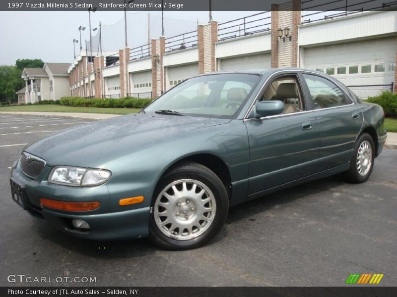 Rainforest Green Mica / Beige 1997 Mazda Millenia S Sedan