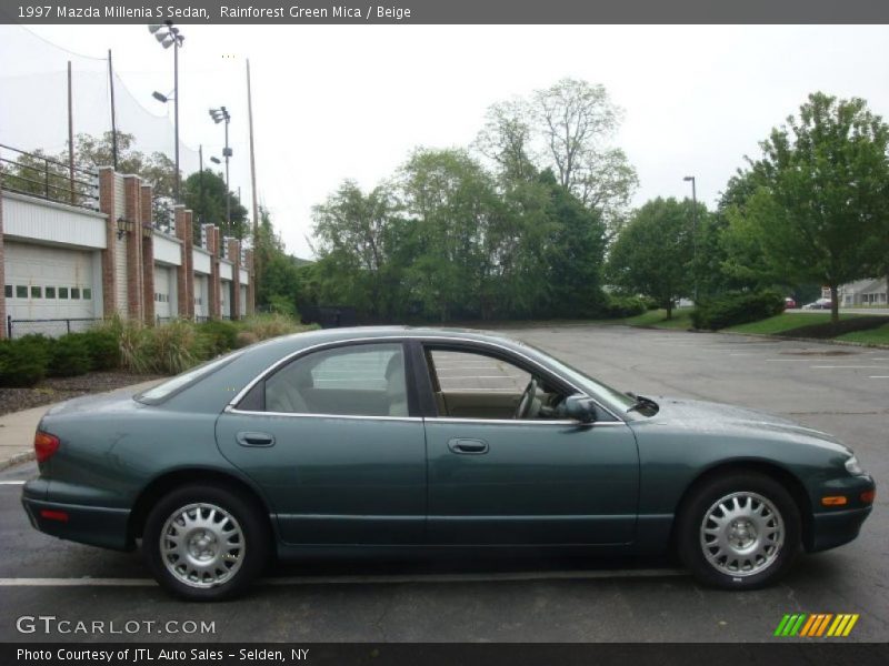 Rainforest Green Mica / Beige 1997 Mazda Millenia S Sedan