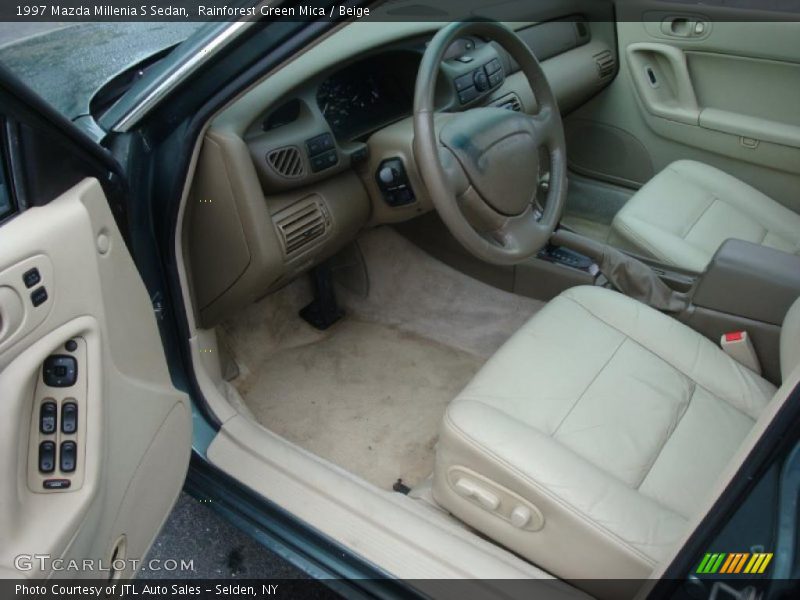 Rainforest Green Mica / Beige 1997 Mazda Millenia S Sedan