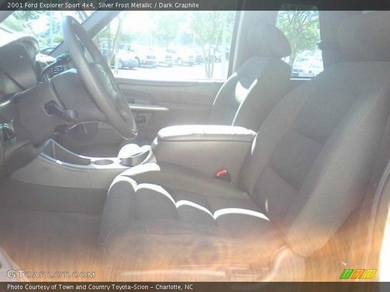 Silver Frost Metallic / Dark Graphite 2001 Ford Explorer Sport 4x4