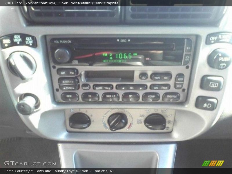 Silver Frost Metallic / Dark Graphite 2001 Ford Explorer Sport 4x4