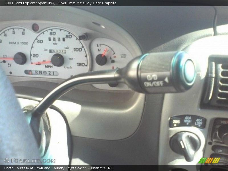 Silver Frost Metallic / Dark Graphite 2001 Ford Explorer Sport 4x4