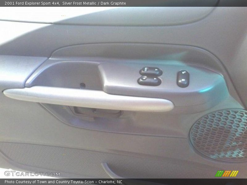 Silver Frost Metallic / Dark Graphite 2001 Ford Explorer Sport 4x4