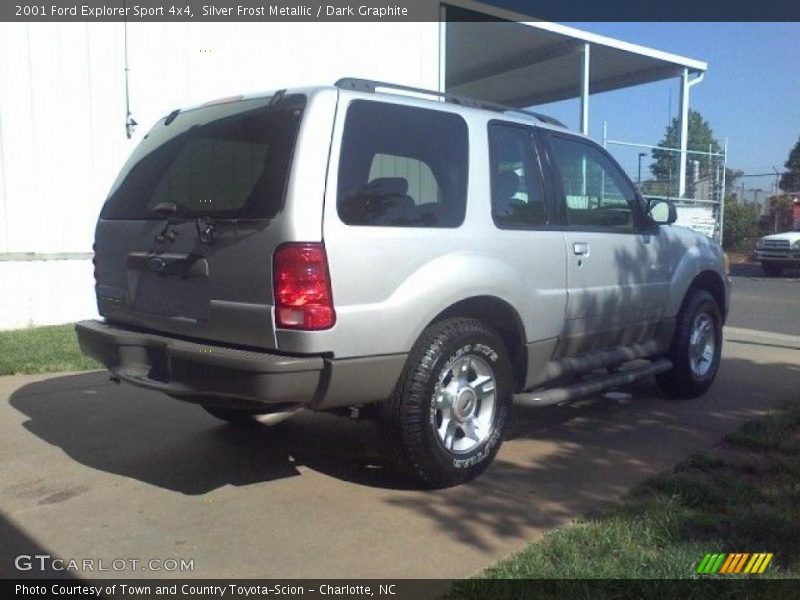 Silver Frost Metallic / Dark Graphite 2001 Ford Explorer Sport 4x4