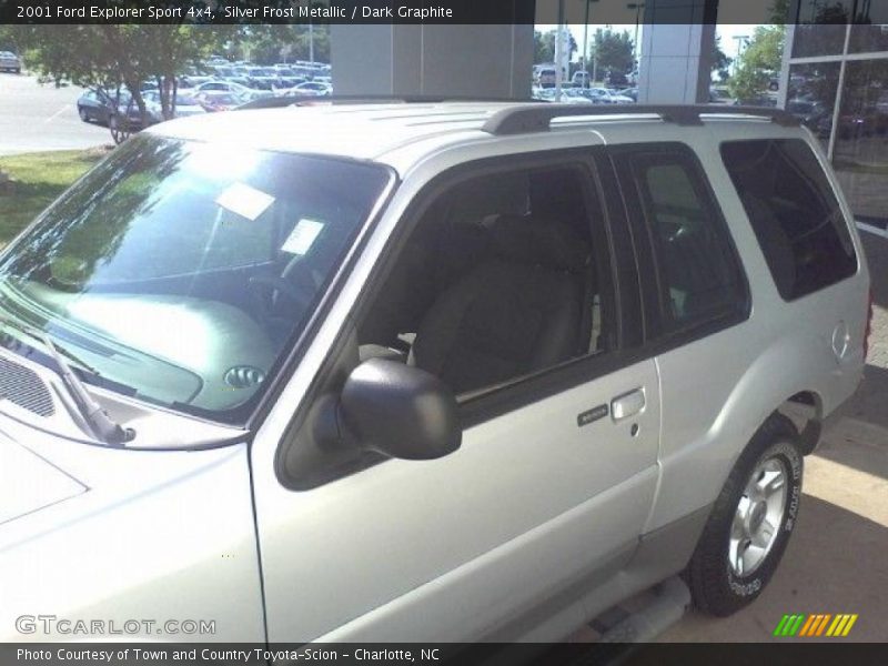 Silver Frost Metallic / Dark Graphite 2001 Ford Explorer Sport 4x4