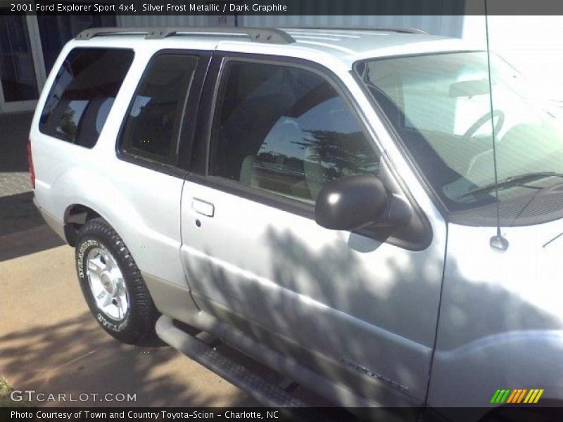 Silver Frost Metallic / Dark Graphite 2001 Ford Explorer Sport 4x4