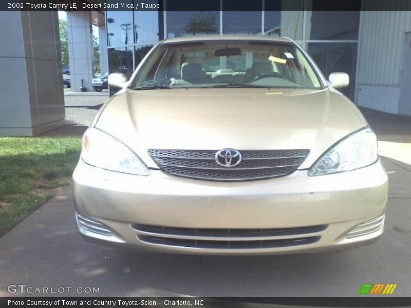 Desert Sand Mica / Taupe 2002 Toyota Camry LE