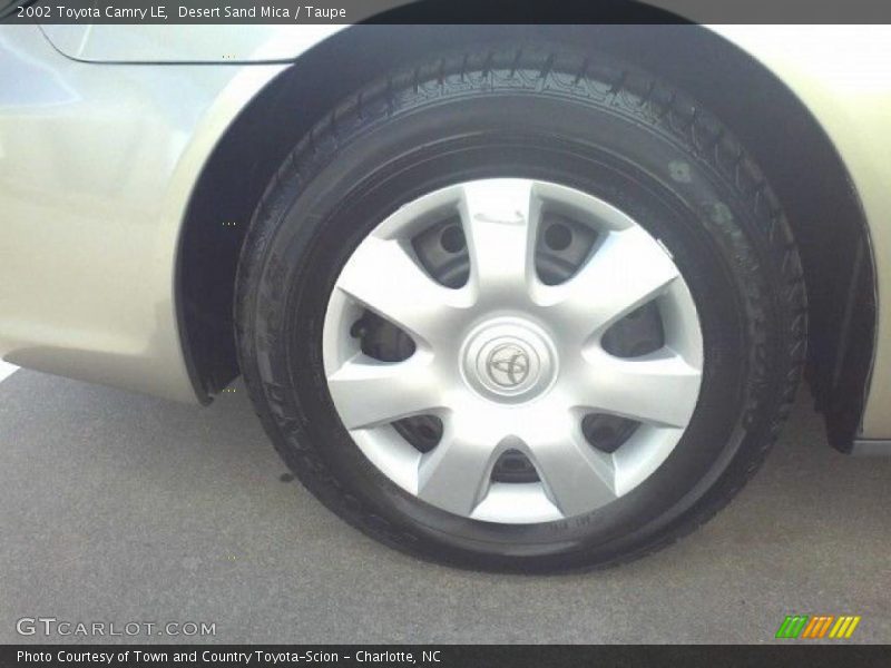Desert Sand Mica / Taupe 2002 Toyota Camry LE
