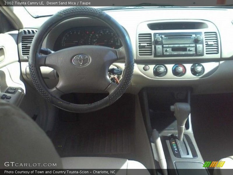Desert Sand Mica / Taupe 2002 Toyota Camry LE