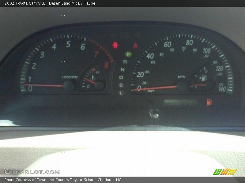 Desert Sand Mica / Taupe 2002 Toyota Camry LE