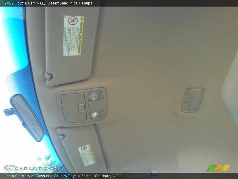 Desert Sand Mica / Taupe 2002 Toyota Camry LE