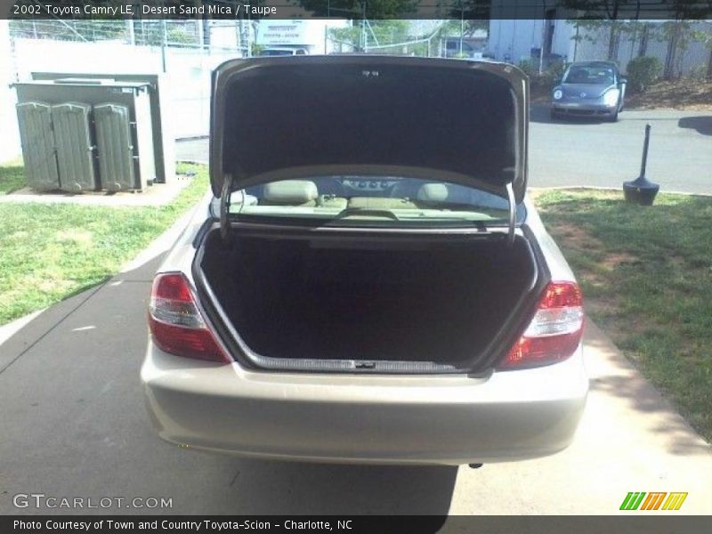 Desert Sand Mica / Taupe 2002 Toyota Camry LE
