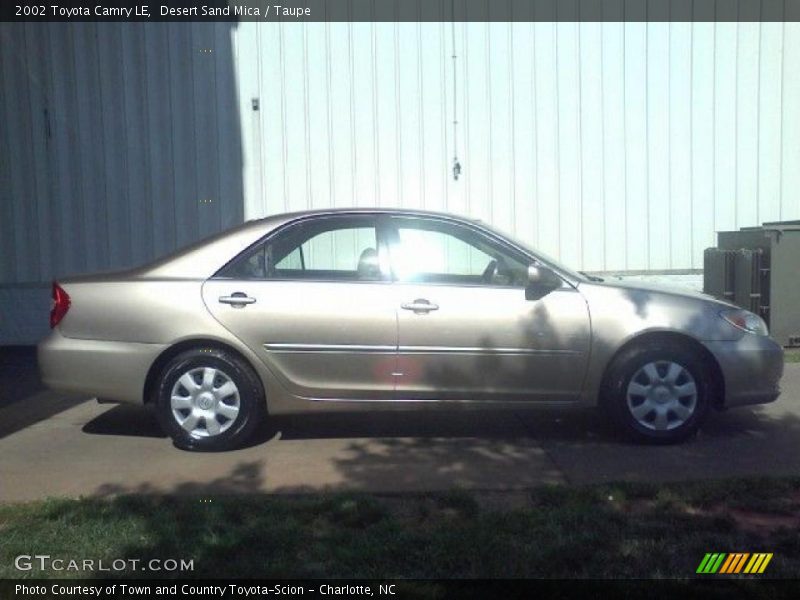 Desert Sand Mica / Taupe 2002 Toyota Camry LE