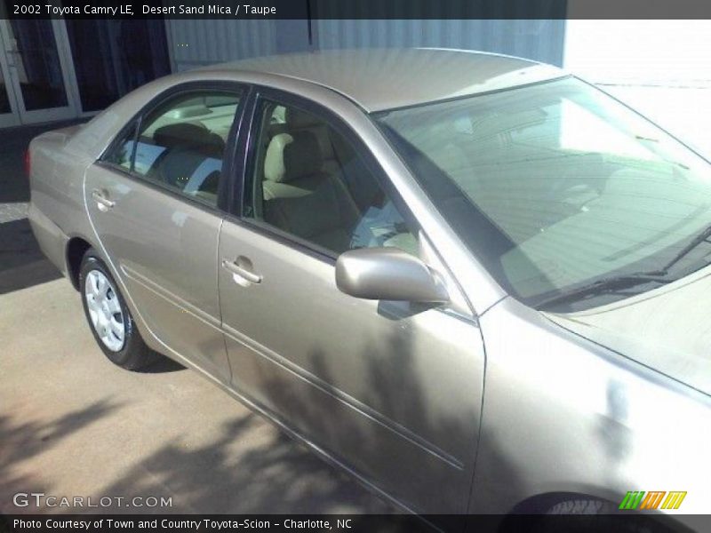 Desert Sand Mica / Taupe 2002 Toyota Camry LE