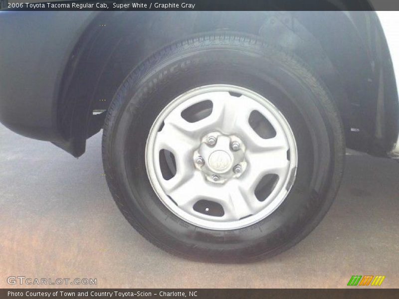 Super White / Graphite Gray 2006 Toyota Tacoma Regular Cab